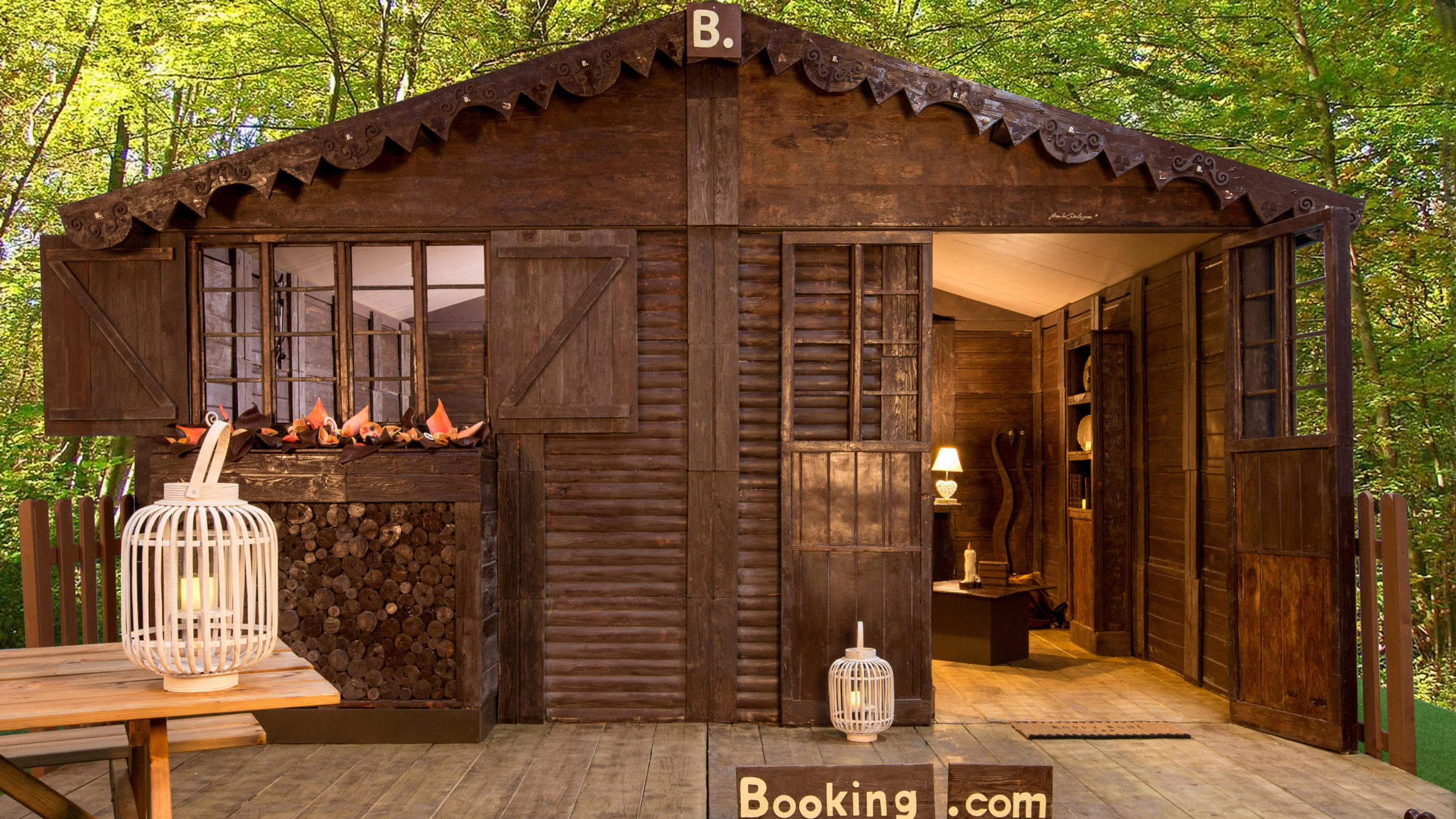 ¡Conoce la cabaña más dulce del mundo! 🍫😍 Chismes Today