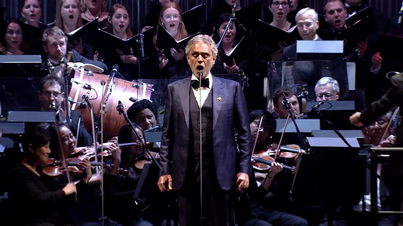 Concierto virtual de Andrea Bocelli este Domingo 🤵🎤 Chismes Today